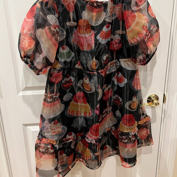 Lisa Says Gah Leila Mini Dress in Dessert Table, XL - Picture 5 of 7